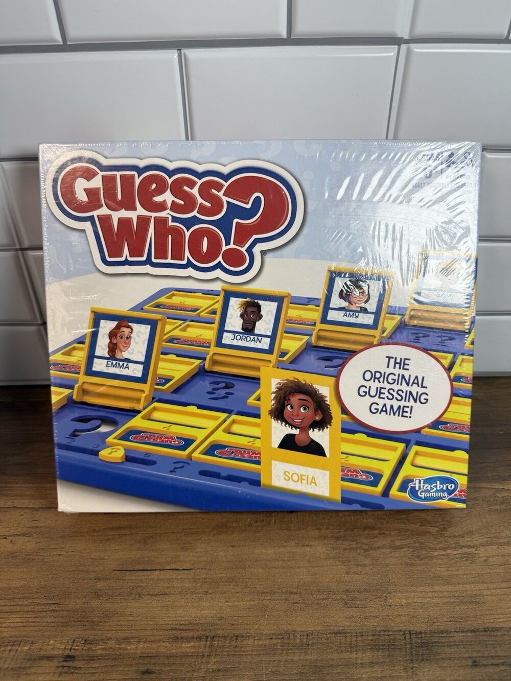 Guess Who? Classic Guessing Game By Hasbro Gaming 2 Player Game USA Sealed NEW